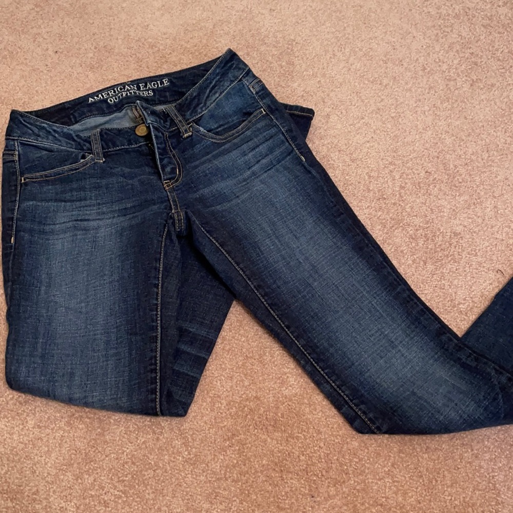 American eagle blue jeans